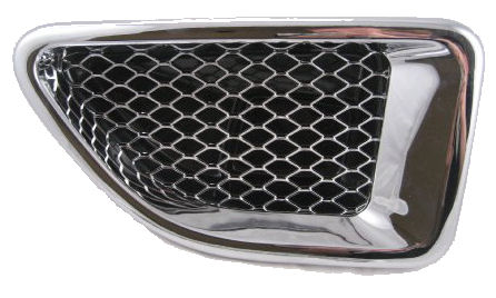 Side Vent Assemblies CHROME - Click Image to Close
